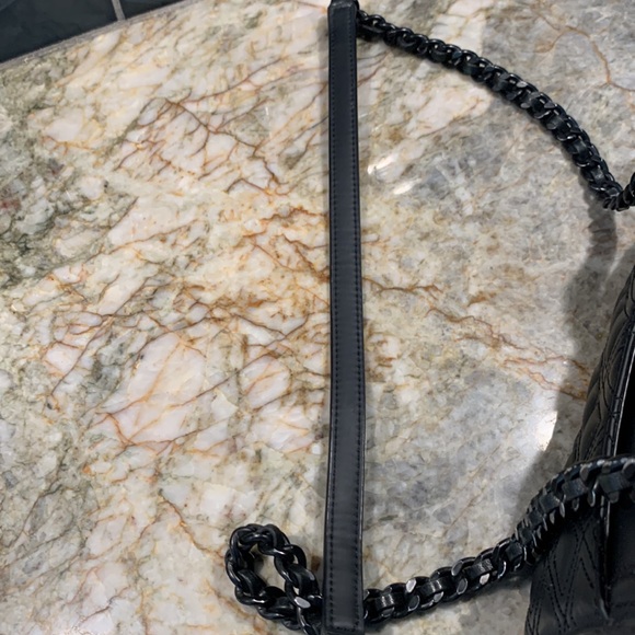 Tory Burch Matte small Fleming Convertible Shoulder Bag - Picture 8 of 9